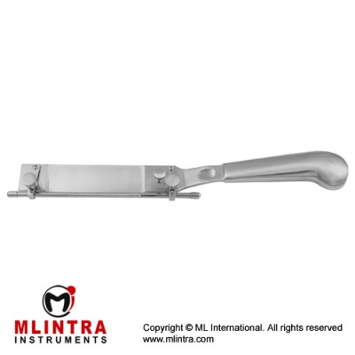 Schink Dermatome / Skin Graft Knife Adjustable From 0.1 to 2.0 mm Stainless Steel, 31 cm - 12 1/4"